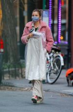 HELENA CHRISTENSEN Out in New York 01/14/2021