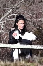 HILARIA BALDWIN Out in the Hamptons 01/02/2021