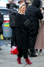 HILARY DUFF and MOLLY BERNARD on the Set of Younger in New York 01/20/2021