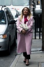 HILARY DUFF on the Set of Younger in New York 01/22/2021
