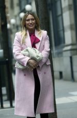 HILARY DUFF on the Set of Younger in New York 01/22/2021