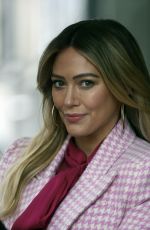 HILARY DUFF on the Set of Younger in New York 01/22/2021