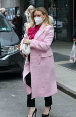 HILARY DUFF on the Set of Younger in New York 01/25/2021