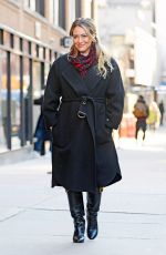 HILARY DUFF on the Set of Younger in New York 01/28/2021