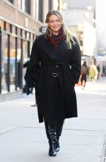 HILARY DUFF on the Set of Younger in New York 01/28/2021