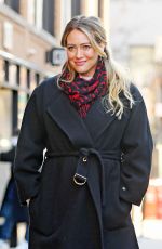 HILARY DUFF on the Set of Younger in New York 01/28/2021