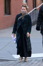 HILARY DUFF Out and About in Brooklyn 01/28/2021