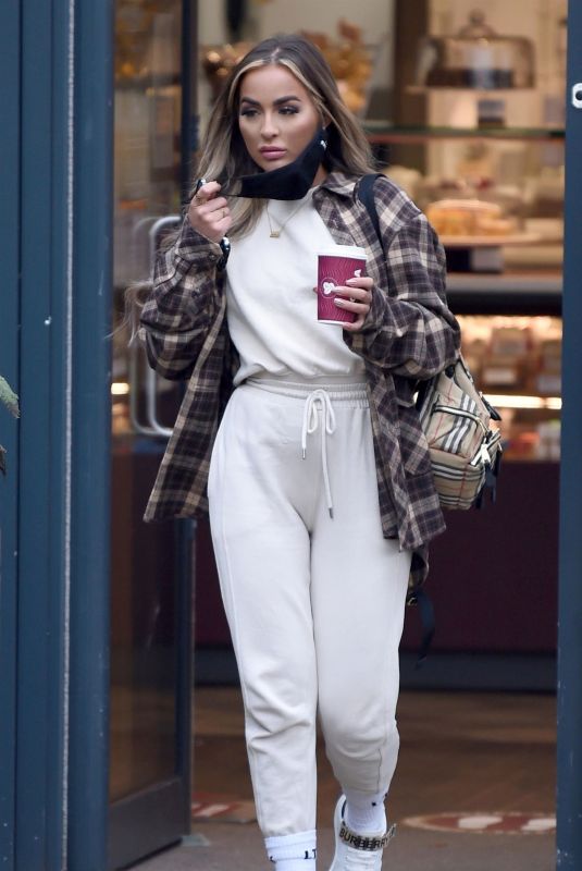 HOLLY BURNS aa Costa Coffee in Birmingham 01/13/2021