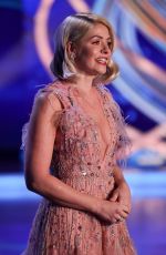 HOLLY WILLOGHBY on the Set of Dancing on Ice 01/17/2021