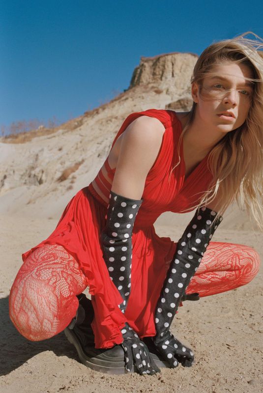 HUNTER SCHAFER for The Edit by Net-a-porter, January 2021