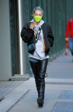 HUNTER SCHAFER Out and About in New York 01/18/2021