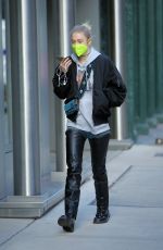 HUNTER SCHAFER Out and About in New York 01/18/2021