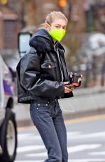 HUNTER SCHAFER Out for Coffee in Los Angeles 01/25/2021