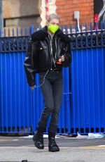 HUNTER SCHAFER Out for Coffee in Los Angeles 01/25/2021