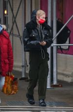 HUNTER SCHAFER Out in New York 01/26/2021