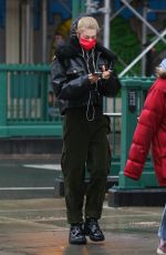 HUNTER SCHAFER Out in New York 01/26/2021