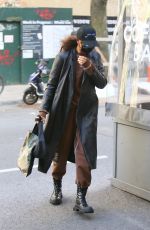 IRINA SHAYK Heading to a Spa in New York 01/23/2021