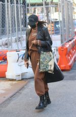 IRINA SHAYK Heading to a Spa in New York 01/23/2021