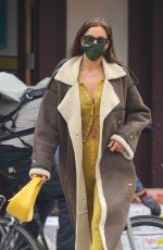 IRINA SHAYK Out and About in New York 01/22/2021
