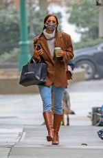 IRINA SHAYK Out and About in New York 01/26/2021