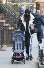 IRINA SHAYK Out in New York 01/25/2021