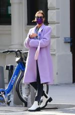 IRINA SHAYK Out in New York 01/28/2021