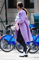 IRINA SHAYK Out in New York 01/28/2021