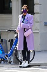 IRINA SHAYK Out in New York 01/28/2021