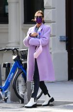 IRINA SHAYK Out in New York 01/28/2021