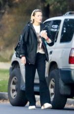 JAIME KING Out at a Park in Los Angeles 01/03/2021