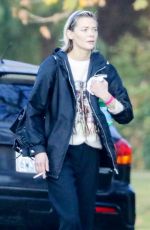 JAIME KING Out at a Park in Los Angeles 01/03/2021