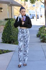 JAIME XIE at Cha Cha Matcha in West Hollywood 01/22/2021