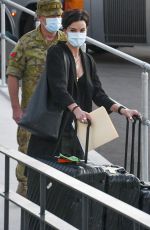JAIMIE ALEXANDER Arrives at Airport in Sydney 01/25/2021