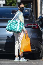 JAMIE CHUNG Shopping at Whole Foods in West Hollywood 01/20/2021