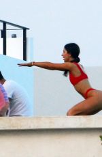 JEN SELTER in Bikini Workout in Mexico 01/14/2021