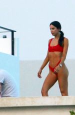 JEN SELTER in Bikini Workout in Mexico 01/14/2021