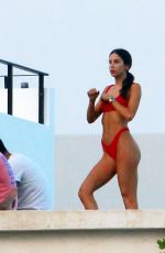 JEN SELTER in Bikini Workout in Mexico 01/14/2021
