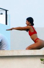 JEN SELTER in Bikini Workout in Mexico 01/14/2021