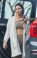 JENNA DEWAN Leaves a Gym in Los Angeles 01/20/2021