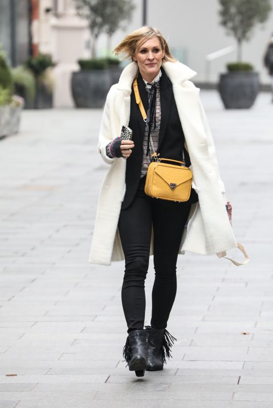 JENNI FALCONER at Global Radio Studios in London 01/08/2021