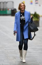 JENNI FALCONER Leaves Global Radio Studios in London 01/26/2021