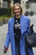 JENNI FALCONER Leaves Global Radio Studios in London 01/26/2021
