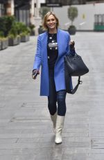 JENNI FALCONER Leaves Global Radio Studios in London 01/26/2021