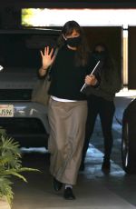 JENNIFER GARNER Arrives at a Meeting in Brentwood 01/26/2021