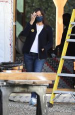 JENNIFER GARNER Check Out Construction of Her New Home in Brentwood 01/21/2021