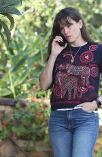 JENNIFER GARNER in DEnim Out in Brentwood 01/19/2021