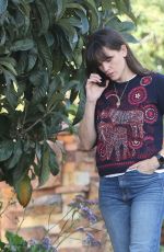 JENNIFER GARNER in DEnim Out in Brentwood 01/19/2021
