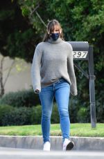 JENNIFER GARNER Out and About in Brentwood 01/27/2021