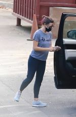 JENNIFER GARNER Out Dancing on the Street in Brentwood 01/22/2021