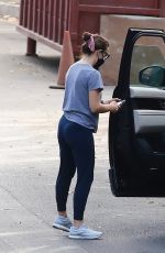 JENNIFER GARNER Out Dancing on the Street in Brentwood 01/22/2021